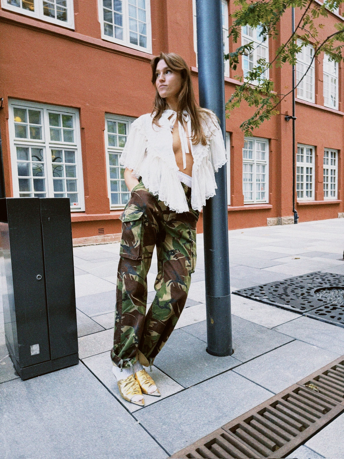 Bukse army kamuflasje