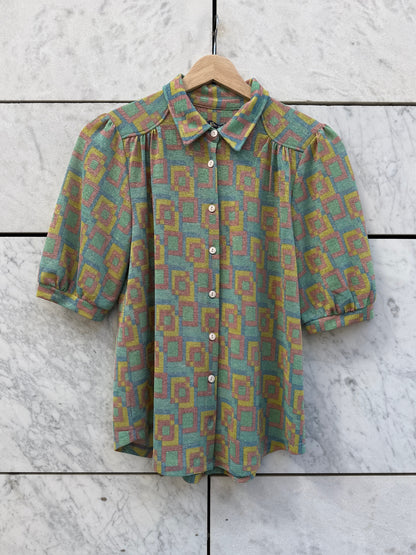 Bluse lurex glitter