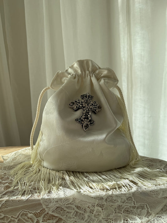 Veske pompadur re-design med kors