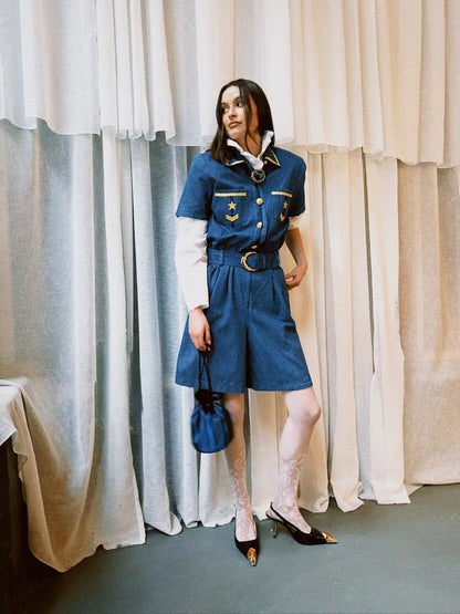 Playsuit denim