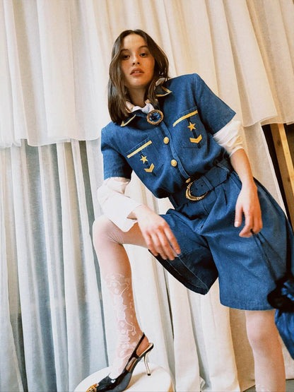 Playsuit denim