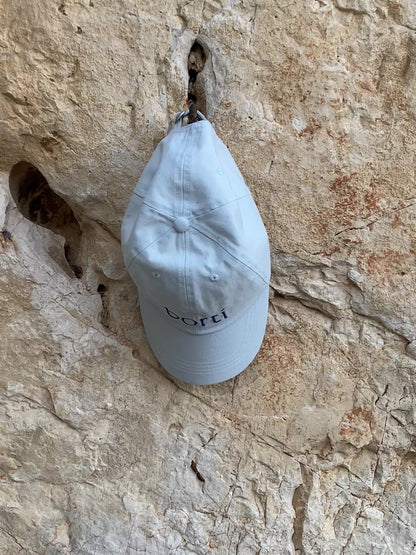 Borti caps lys blå/mørk blå logo