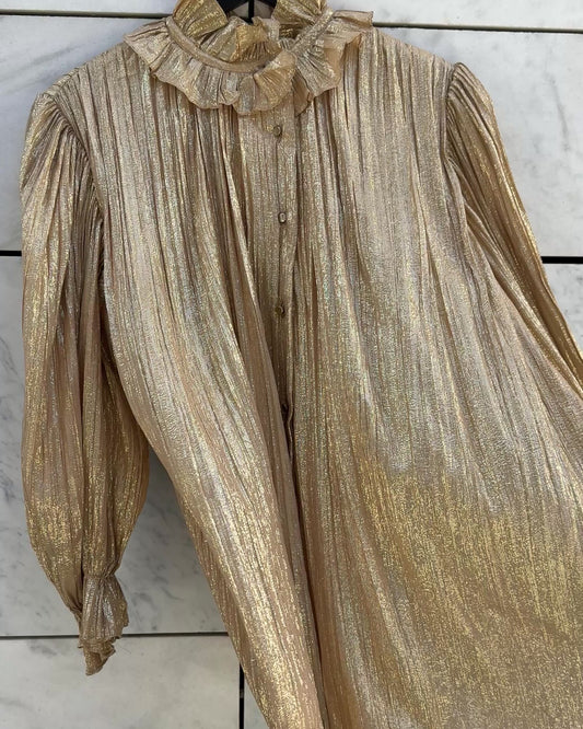 Bluse gull shimer
